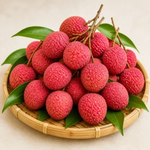 বাছাই করা টাটকা লিচু